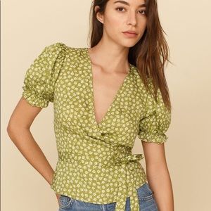 Reformation Kinglet top Johanna XS